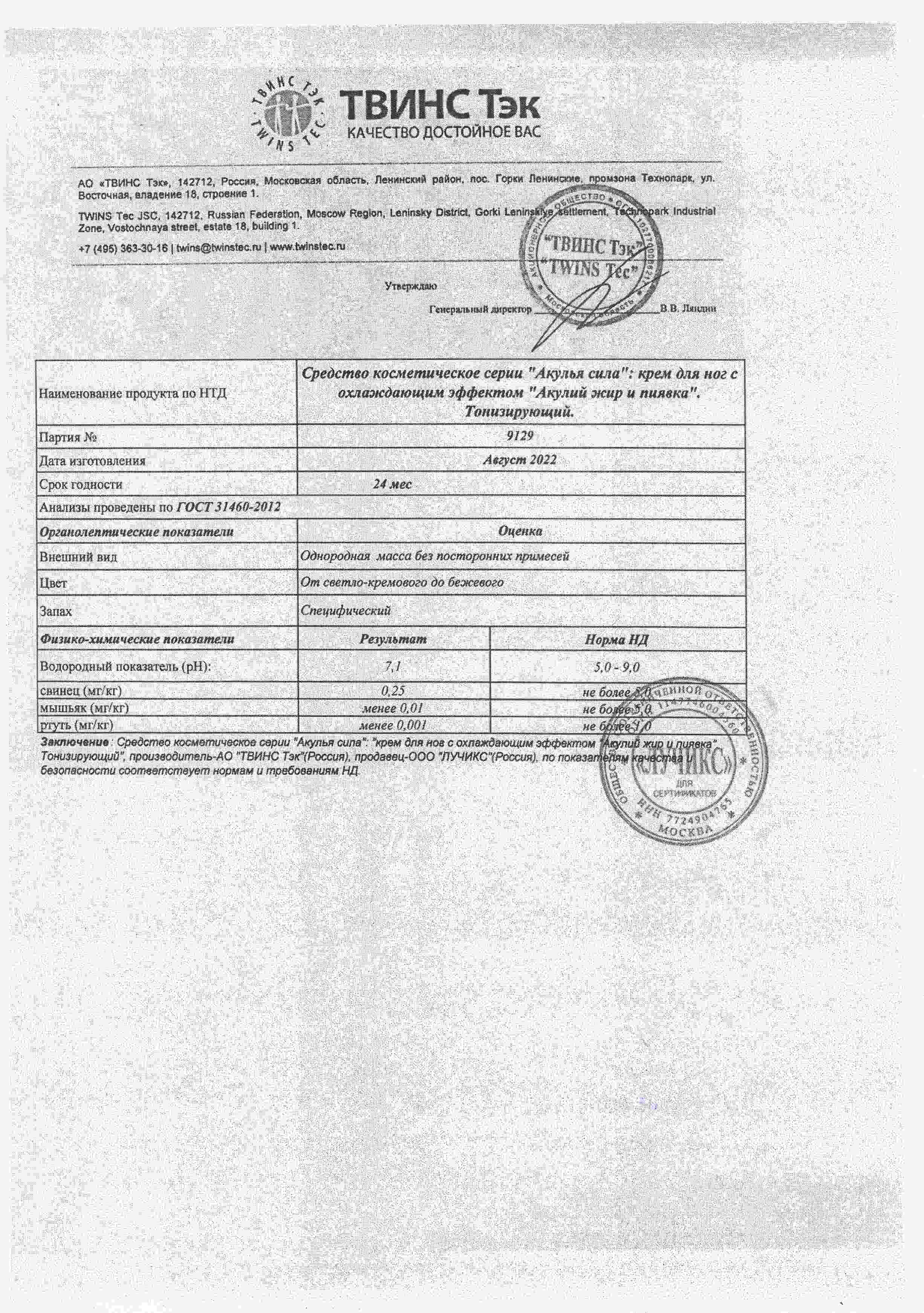 Паспорт №082022
